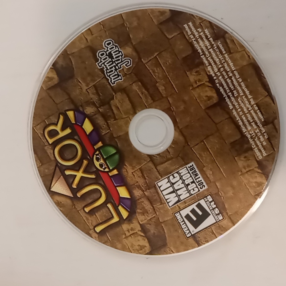 LUXOR PC Video Game Action Puzzle WIN MAC CD ROM Software 2005 Mumbo Jumbo